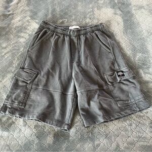 Boys‎ Zara Gray Cargo cotton Shorts with Sturdy heavy Fabric 14